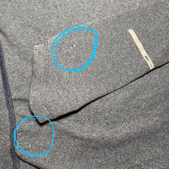 Women’s Nike Element Dri-Fit Half-Zip, Slate Gray - Picture 6 of 6